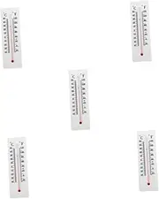 Mobestech 5pcs Key Thermometer Decorative Wall-Mounted Key Holder Hidden Storage Box Plastic Secret Compartment Outdoor Hiding Device
