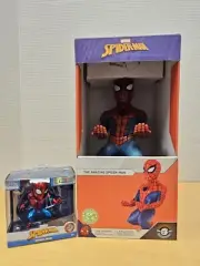 Spiderman The Original Phone & Controller Holder w Jada Metalfig