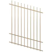 ProtectorAl 350 - 1200 x 1500mm Primrose Raked Up to 15º Radiator Pool Fence Panel