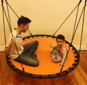 150cm Orange Children Sensory ADHD Autism Nest Tree Kids Swing Sensory