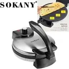 Electric Roti Maker Non Stick Chapati Roti Khakra bread Maker Crepe Maker Sokany