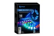 Sansai 10m USB Powered RGB LED Strip Light PC Monitor Backlight w Remote Control