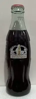 1996 Coca Cola Enterprises Tenth Anniversary Coke Bottle Excellent