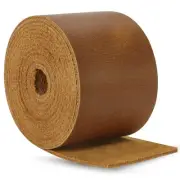 2 Inches Wide Flat Leather Straps for Crafts, Full Grain Leather Strips Cord ...