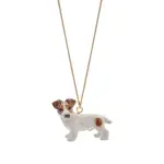 ANDMARY手繪瓷項鍊-傑克羅素犬 禮盒包裝  JACK RUSSELL NECKLACE