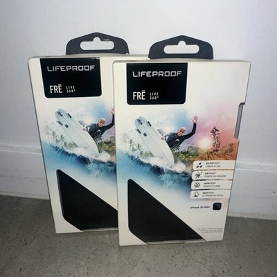 NEW Original LifeProof Fre Series Waterproof Black Case iPhone XS Max