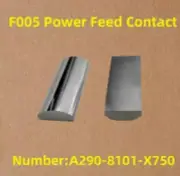2Pcs/1Set For CNC Wire EDM F005 Low Speed Power Feed Contact Part A290-8101-X750