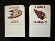 64 TALL Sports Card Dividers 2 League Bundle w/ FREE Custom Team Logo Labels