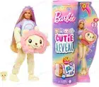 Barbie Cutie Reveal Doll with Blonde Hair & Lion Plush Costume, 10 Suprises