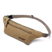 Canvas Fanny Waist Pack Male Waist Bags Belt Canvas Hip Bum Military Bag PA===