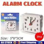 3x Alarm Clock Time Office Kid School Study Battery Powered Bed Table Desk AU