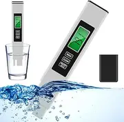 Water Quality Tester Accurate TDS Water Meter Fast and Easy Water Test Meter Multifunctional 3 in 1 TDS Meter EC Meter Temperature Meter for Drinking Water Hydroponics Aquarium