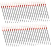 Veemoon 100pcs Heat Erasable Pens: Heat Erasable Fabric Marking Pens Refills - High-temperature Disappearing Ink Refills for Fabric Quilting Sewing Markers
