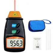 Digital Tachometer, Non-Contact RPM Speedometer, Photo Tach Tester Measuring ...