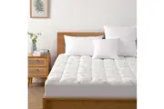 Dreamaker 1000GSM Bamboo Covered Ball Fibre Mattress Topper (Single, King Single, Double, Queen, King, Super King)