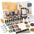 SAEUYVB Candle Making Kit - DIY Starter Soy Candle Making Supplies with Wax M...