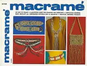 Macrame Belt, Purse, Necklace Patterns 1971 Macrame Craft Book HP400 Lynn Paulin