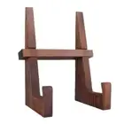 Wooden Recipe Holder for Cookbooks and Tablet Support Plate Display Stand