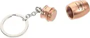 Urn Key Chain Ashes Keepsake Key Pendants Cremation Keychains Pet Memorial Keychain Key Hanging Ornament Key Ornaments Dog Ashes Container Mini Ashes Container Golden Metal