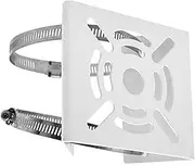 Cabilock Security Camera Pole Mount Bracket Construction with Fixing Rings for Versatile Indoor and Outdoor Use Compatible with Various Camera Devices for Reliable Monitoring