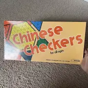 Vintage Chinese Checkers Board Game Toy Warren Games Built Rite New Sealed