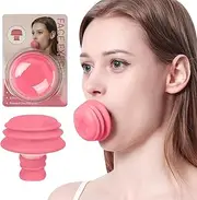 CATOR Silicone Slimmer, Silicone Face Lifting Lip Exerciser, Silicone Facelifting Lip Trainer, Mouth Muscle Firming Tool for Facelift, Smile Trainer