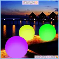 在飛比找蝦皮購物優惠-💯台灣公司貨💫40CM 大型充氣LED沙灘球 變色燈光 13