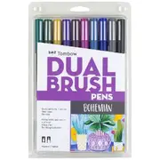 Tombow Dual Brush Pen Bohemian 10 Pack