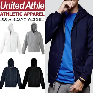 United Athle UA 日本 連帽帽T 長袖帽T 連帽外套 內刷毛 10oz 高磅數