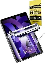 WardSan 2 Pack Screen Protector for iPad 10th Generation 10.9 Inch 2022 - Hydrogel 3D Screen Protector - Shockproof | Case Compatible | Soft TPU Gel Screen Protector | Better Than