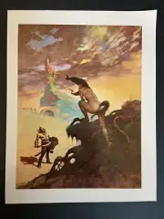Pony Tail - Frank Frazetta Poster Print 9x11