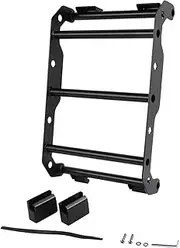 Iron Exterior Rear Window Extension Ladder Bracket Compatible For Jeep Wrangler JL 2018 Up Car Accessories