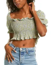 Kerrick Smocked Top