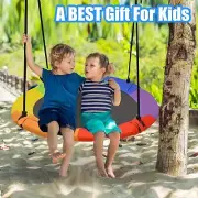 Giant Tree Swing 100cm Outdoor Hammock Chair Kids Children Yard Play Equipment