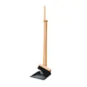 Scandia Scandi Stand Up Fireside Ash Pan and Brush Set