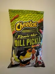 Cheetos Flamin’ Hot Dill Pickle
