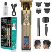 Professional Cordless Hair Trimmer, T-Blade Hair Clippers for Men, Zero Gapped T