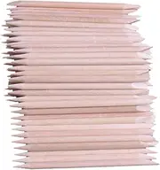 MOTHNUR 500pcs Nail Sticks Double-sided Wax Applicator Sticks for Manicure Pedicure for Waxing Cuticle Care and Nail Art