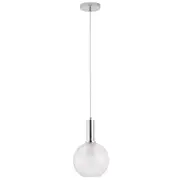 Bata32 Metal Glass Pendant Lights Chrome | Marden Designer