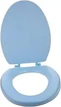 Foam Elongated Toilet Seat Soft Close Thickened for Longevity Adds Elegance to Your Bathroom