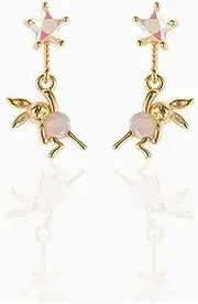 Ear Studs Copper Lovely Animals Earrings for Women Cartilage Piercing Stud Earrings Earring Jewelry Gifts Hanging Earring Ear Stud (Size : 5)