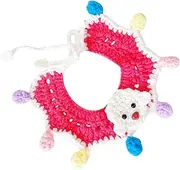Cat Wool Collar Kitten Collars Adorable Cat Neckwear Kitten Neckwear Pet Costume Accessory Pet Neck Decors Polyester