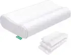 UTTU Cervical Pillow for Neck Strain Relief, Memory Foam Neck Pillow for Sleepin