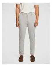 [yd.] Chase Slim Cropped Chino in Pumice