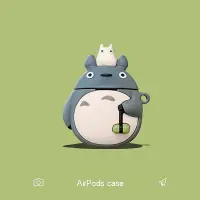 在飛比找Yahoo!奇摩拍賣優惠-卡通日漫龍貓AirPods3代保護套適用可愛1/2代Pro蘋