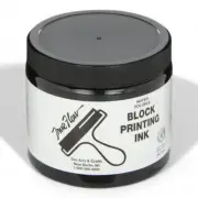 InkWave Black Magic: True Flow Water Soluble Block Printing Ink - 16oz. Unleash