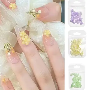 Dk 50 件指甲水晶 3D 指甲藝術水鑽 3D 花卉指甲飾物寶石指甲裝飾化妝衣服 S