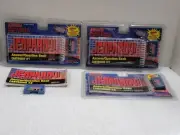 4 JEOPARDY QUESTION & ANSWER BOOKS & CARTRIDGES HANDHELD TIGER #1, #3,#5,#6