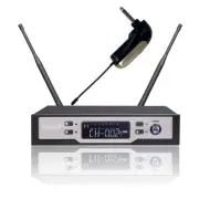 Wireless UHF Microphone System Stage Guitar Straight Angled plug Show Microphone