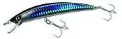 Yo-Zuri Fishing Lure R1125C4 Crystal Minnow 5 1/4" 5/8 oz Silver Black Floating